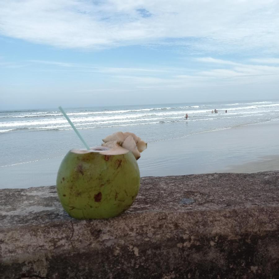 Otimo Apartamento Condominio Frente A Praia Mongaguá Eksteriør billede